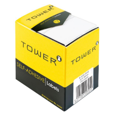 Tower White Rectangle Labels R3250